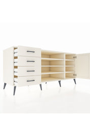 Kronos Konsol 6 Raflı 4 Çekmeceli Tek Kapaklı 176x59x83 - S610M048V04C