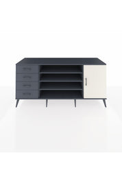 Kronos Konsol 6 Raflı 4 Çekmeceli Tek Kapaklı 176x59x83 - S610M048V14C