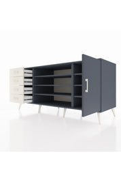 Kronos Konsol 6 Raflı 4 Çekmeceli Tek Kapaklı 176x59x83 - S610M048V16C