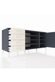 Kronos Konsol 6 Raflı 4 Çekmeceli Tek Kapaklı 176x59x83 - S610M048V16C