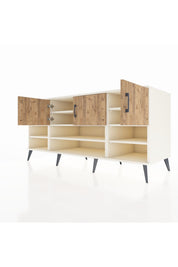 Kronos Konsol 9 Raflı 3 Kapaklı 176x59x83 - S610M049V01C