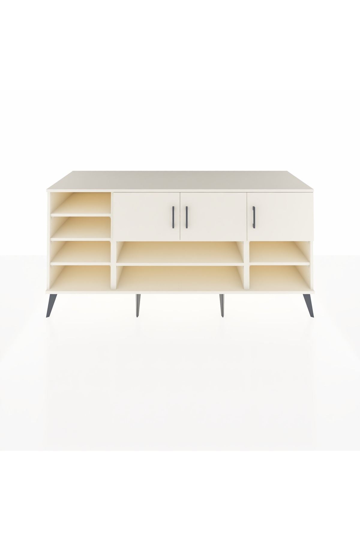 Kronos Konsol 9 Raflı 3 Kapaklı 176x59x83 - S610M049V04C