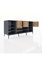 Kronos Konsol 9 Raflı 3 Kapaklı 176x59x83 - S610M049V10C