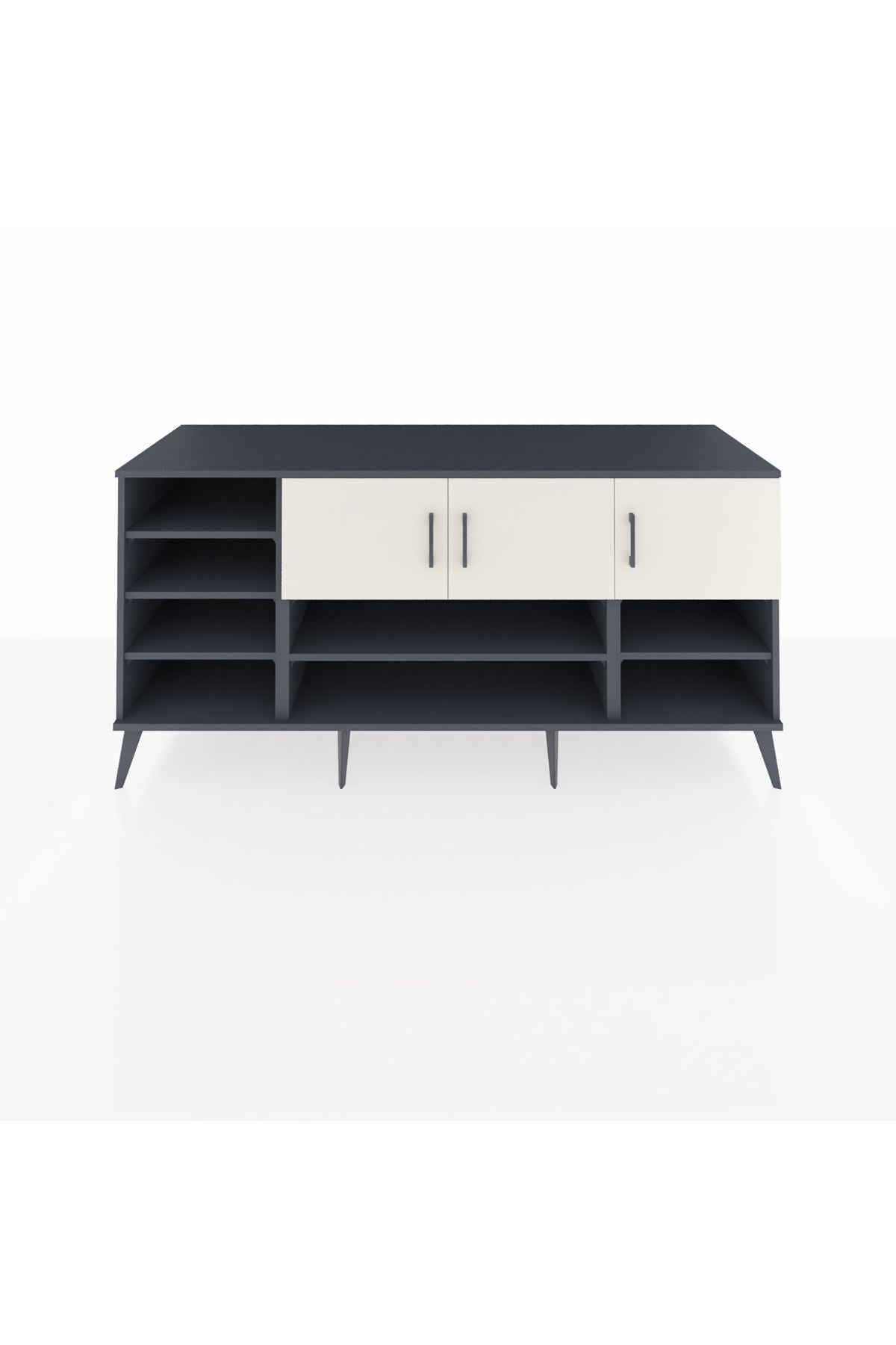 Kronos Konsol 9 Raflı 3 Kapaklı 176x59x83 - S610M049V14C