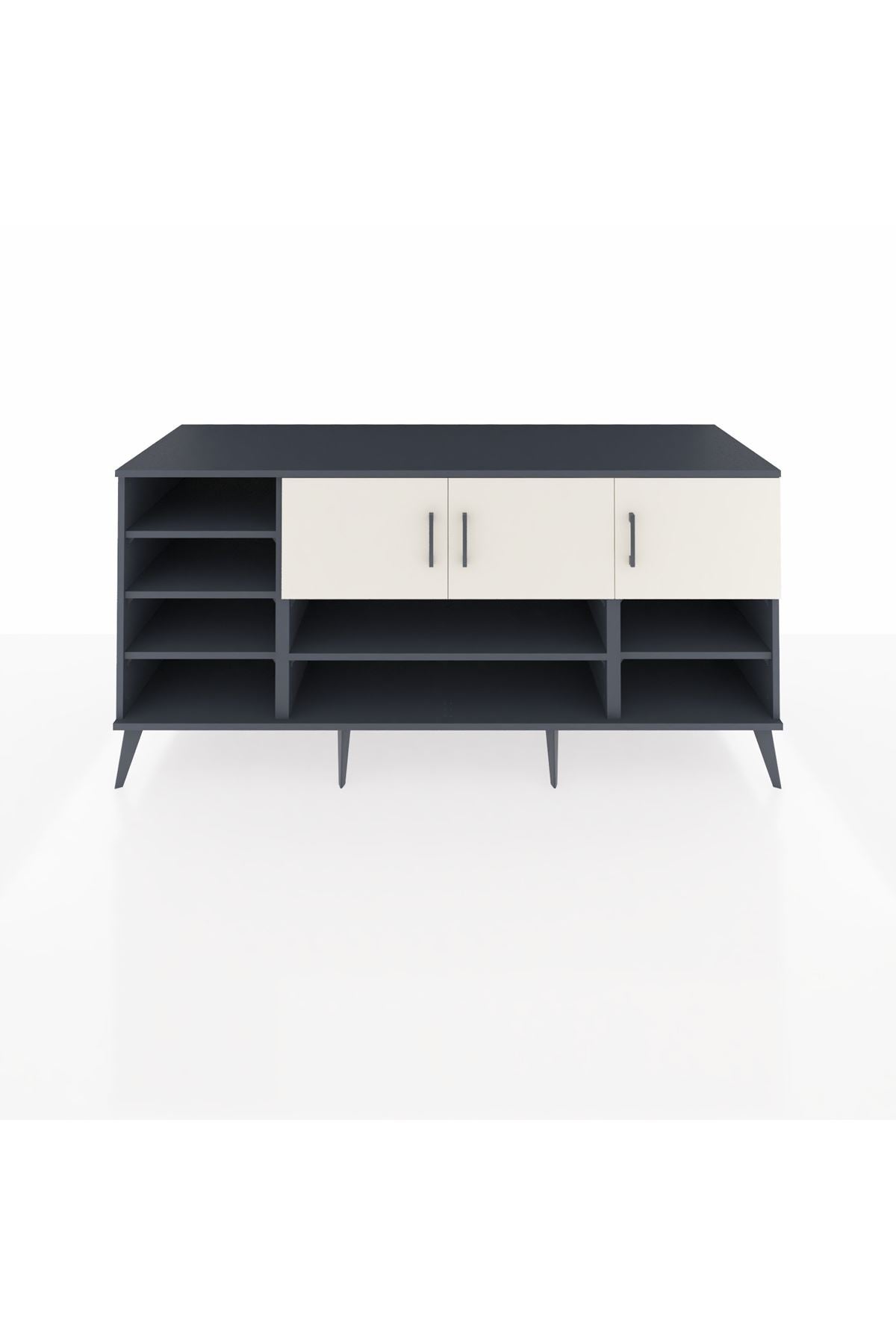 Kronos Konsol 9 Raflı 3 Kapaklı 176x59x83 - S610M049V15C