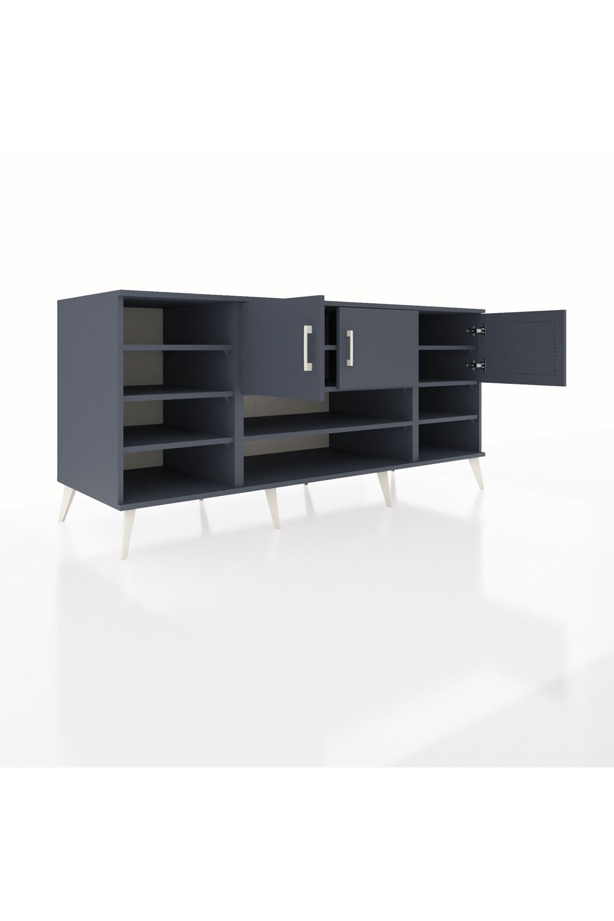 Kronos Konsol 9 Raflı 3 Kapaklı 176x59x83 - S610M049V18C