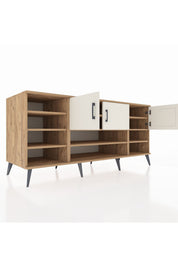 Kronos Konsol 9 Raflı 3 Kapaklı 176x59x83 - S610M049V22C