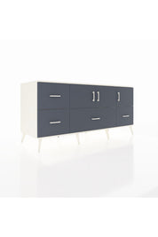 Kronos Konsol 4 Raflı 4 Çekmeceli 3 Kapaklı 176x59x83 - S610M050V08C
