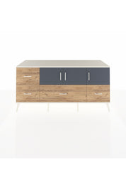 Kronos Konsol 4 Raflı 4 Çekmeceli 3 Kapaklı 176x59x83 - S610M050V09C