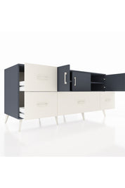 Kronos Konsol 4 Raflı 4 Çekmeceli 3 Kapaklı 176x59x83 - S610M050V16C