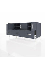 Kronos Konsol 4 Raflı 4 Çekmeceli 3 Kapaklı 176x59x83 - S610M050V17C