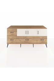 Kronos Konsol 4 Raflı 4 Çekmeceli 3 Kapaklı 176x59x83 - S610M050V24C