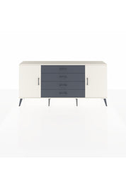 Arges Konsol 2 Raflı 4 Çekmeceli 2 Kapaklı 176x30x83 - S148M001V05A