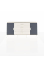 Arges Konsol 2 Raflı 4 Çekmeceli 2 Kapaklı 176x30x83 - S148M001V07A