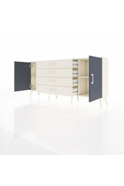 Arges Konsol 2 Raflı 4 Çekmeceli 2 Kapaklı 176x30x83 - S148M001V07A