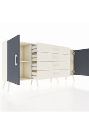 Arges Konsol 2 Raflı 4 Çekmeceli 2 Kapaklı 176x30x83 - S148M001V07A