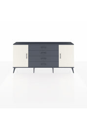 Arges Konsol 2 Raflı 4 Çekmeceli 2 Kapaklı 176x30x83 - S148M001V14A