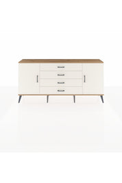 Arges Konsol 2 Raflı 4 Çekmeceli 2 Kapaklı 176x30x83 - S148M001V22A