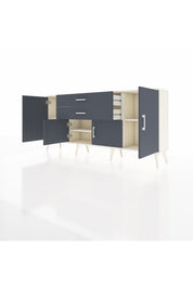 Arges Konsol 3 Raflı 2 Çekmeceli 4 Kapaklı 176x30x83 - S148M002V08A
