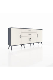 Arges Konsol 3 Raflı 2 Çekmeceli 4 Kapaklı 176x30x83 - S148M002V13A