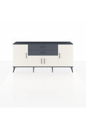 Arges Konsol 3 Raflı 2 Çekmeceli 4 Kapaklı 176x30x83 - S148M002V14A