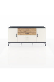 Arges Konsol 3 Raflı 2 Çekmeceli 4 Kapaklı 176x30x83 - S148M002V15A