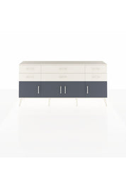 Arges Konsol 2 Raflı 6 Çekmeceli 4 Kapaklı 176x30x83 - S148M003V07A