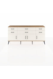 Arges Konsol 2 Raflı 6 Çekmeceli 4 Kapaklı 176x30x83 - S148M003V22A