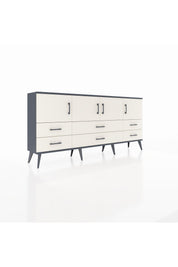 Arges Konsol 3 Raflı 6 Çekmeceli 4 Kapaklı 176x30x83 - S148M004V13A