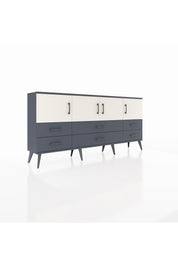 Arges Konsol 3 Raflı 6 Çekmeceli 4 Kapaklı 176x30x83 - S148M004V14A
