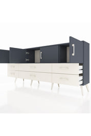 Arges Konsol 3 Raflı 6 Çekmeceli 4 Kapaklı 176x30x83 - S148M004V16A