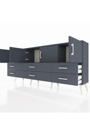 Arges Konsol 3 Raflı 6 Çekmeceli 4 Kapaklı 176x30x83 - S148M004V17A