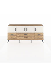 Arges Konsol 3 Raflı 6 Çekmeceli 4 Kapaklı 176x30x83 - S148M004V24A