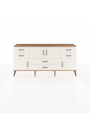 Arges Konsol Tek Raflı 6 Çekmeceli 4 Kapaklı 176x30x83 - S148M005V22A