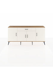Arges Konsol 3 Raflı Tek Çekmeceli 4 Kapaklı 176x30x83 - S148M007V22A