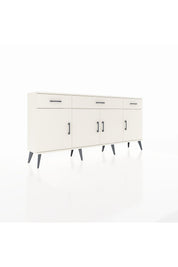 Arges Konsol 3 Raflı 3 Çekmeceli 4 Kapaklı 176x30x83 - S148M008V04A