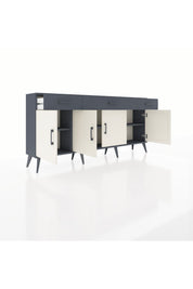 Arges Konsol 3 Raflı 3 Çekmeceli 4 Kapaklı 176x30x83 - S148M008V14A