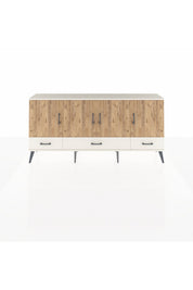 Arges Konsol 6 Raflı 3 Çekmeceli 4 Kapaklı 176x30x83 - S148M009V01A