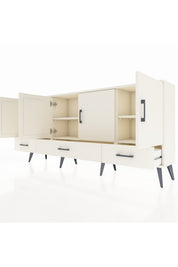 Arges Konsol 6 Raflı 3 Çekmeceli 4 Kapaklı 176x30x83 - S148M009V04A