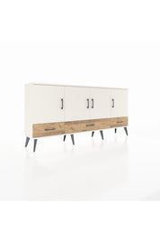 Arges Konsol 6 Raflı 3 Çekmeceli 4 Kapaklı 176x30x83 - S148M009V06A