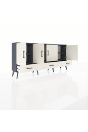 Arges Konsol 6 Raflı 3 Çekmeceli 4 Kapaklı 176x30x83 - S148M009V13A