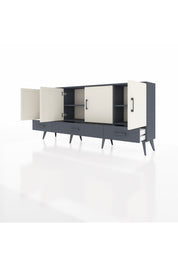 Arges Konsol 6 Raflı 3 Çekmeceli 4 Kapaklı 176x30x83 - S148M009V14A