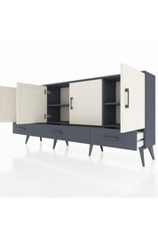 Arges Konsol 6 Raflı 3 Çekmeceli 4 Kapaklı 176x30x83 - S148M009V14A