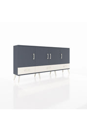 Arges Konsol 6 Raflı 3 Çekmeceli 4 Kapaklı 176x30x83 - S148M009V16A