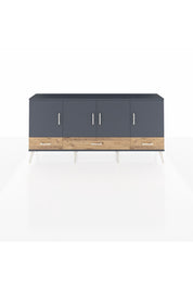 Arges Konsol 6 Raflı 3 Çekmeceli 4 Kapaklı 176x30x83 - S148M009V18A