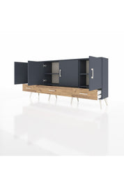 Arges Konsol 6 Raflı 3 Çekmeceli 4 Kapaklı 176x30x83 - S148M009V18A