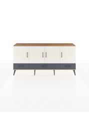Arges Konsol 6 Raflı 3 Çekmeceli 4 Kapaklı 176x30x83 - S148M009V23A