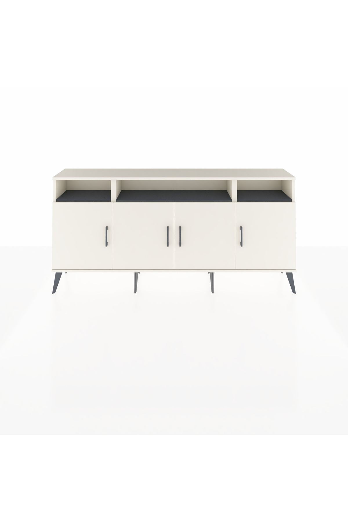 Arges Konsol 6 Raflı 4 Kapaklı 176x30x83 - S148M010V05A