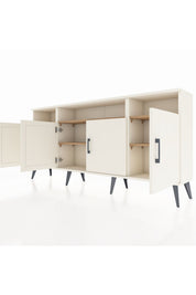 Arges Konsol 6 Raflı 4 Kapaklı 176x30x83 - S148M010V06A