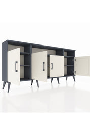 Arges Konsol 6 Raflı 4 Kapaklı 176x30x83 - S148M010V14A